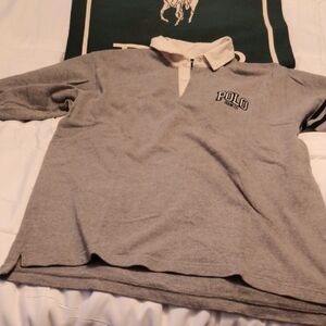 Polo by Ralph Lauren Gray Shirt